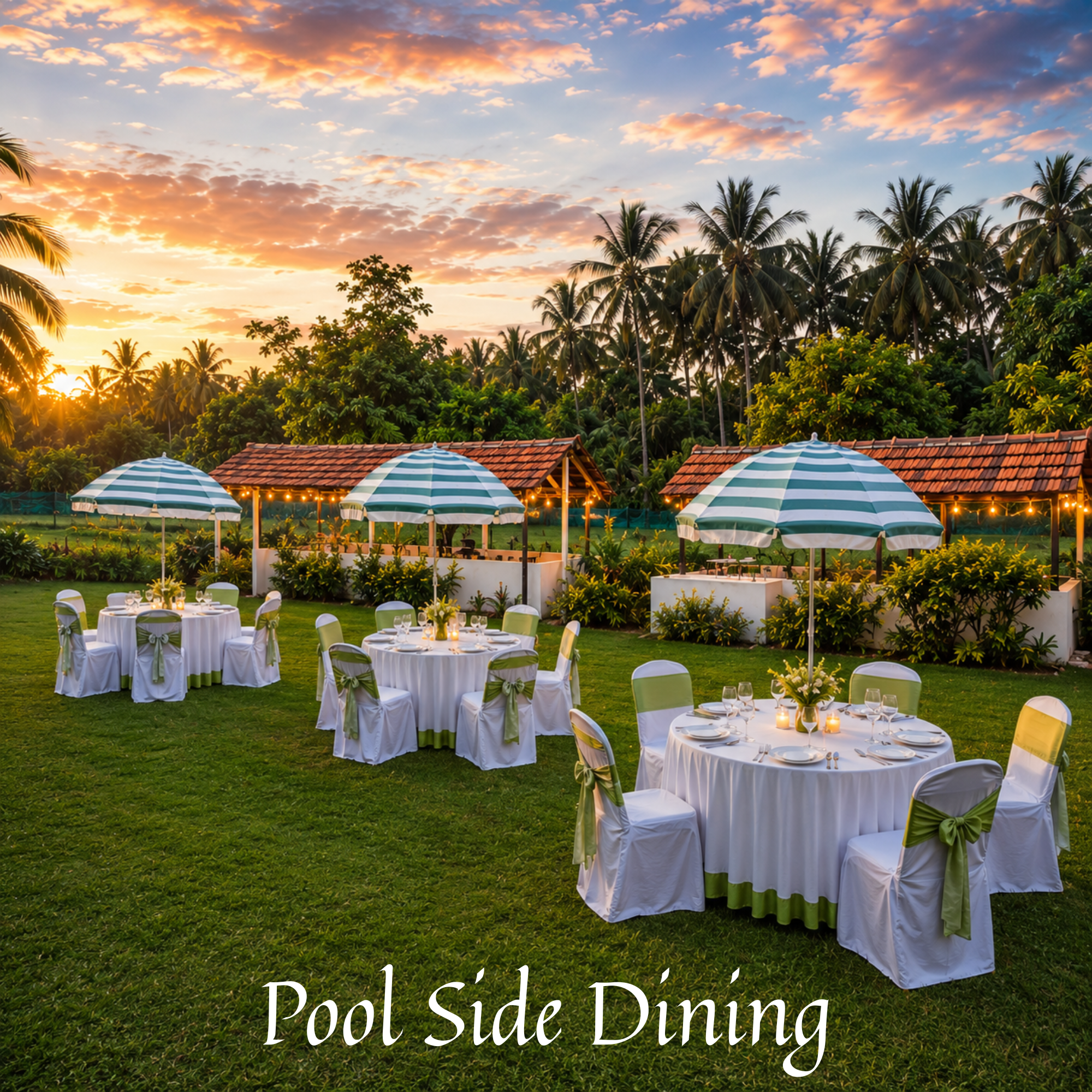 Pool Side Dining